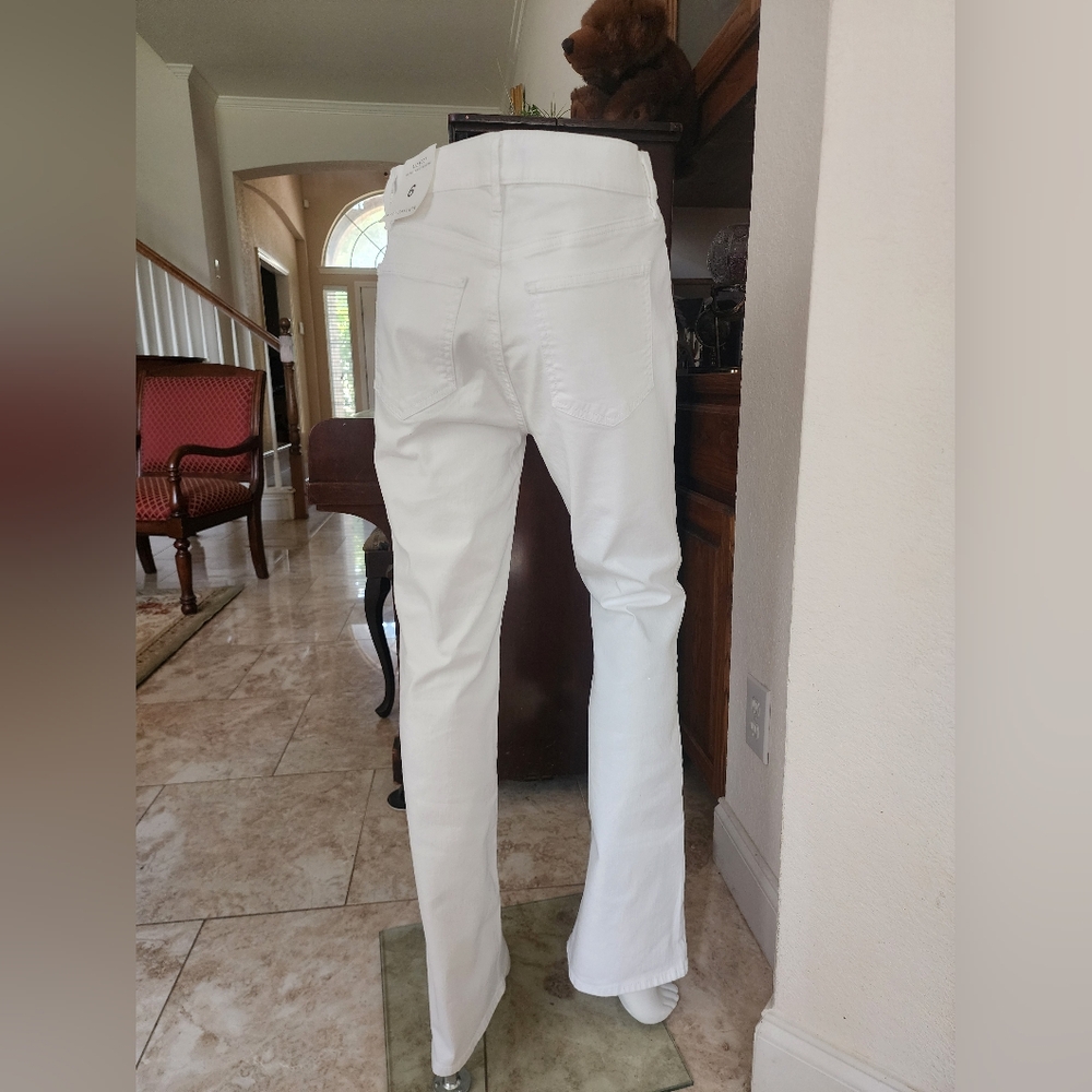 NWT-Ann Taylor White Bootcut Jeans!!๐ฉต๐ - Picture 5 of 10